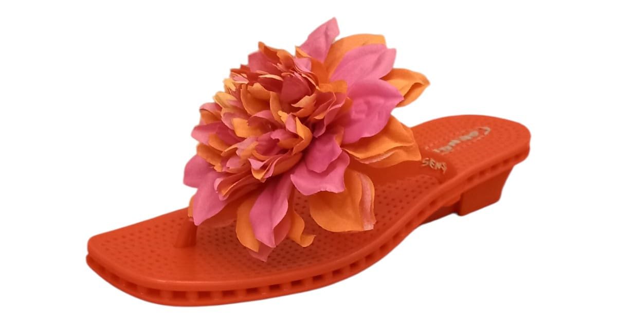 Sensi, Marylin High - Chanclas de cuña de moda casual para playa o piscina