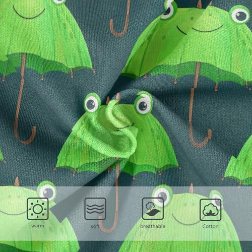 Joisal Personalized Toddlers Underwear Floral 2t Cotton Little Girl Panties Cute Green Umbrellas Frog Undies Kids Briefs3