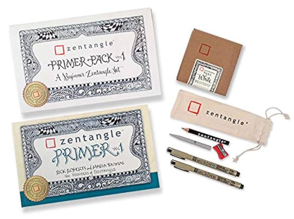 PRIMER MAGIC プライマー 13本セット Amazon.co.jp: ZentangleプライマーパックVol 1 - 初心者のため