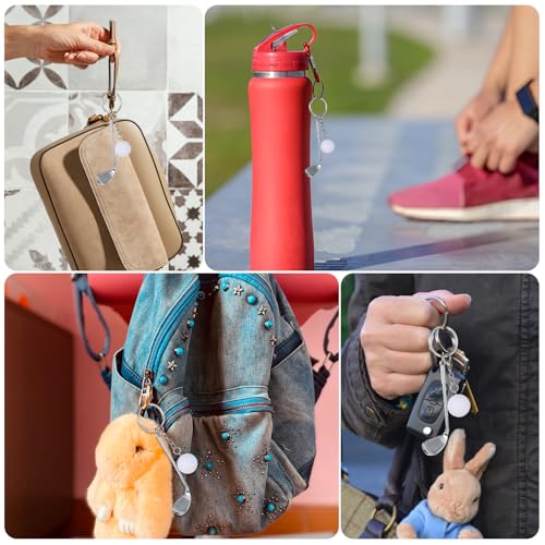 Image of Golf Club Keychain, Golf Gifts Keychain for Men Women Golfers Mini Alloy Golf Keychain Golf Racket Ball Pendant Keychain, Golf Ball with Keychain Bag Pendant Decorations Sports Golf Lovers Gifts