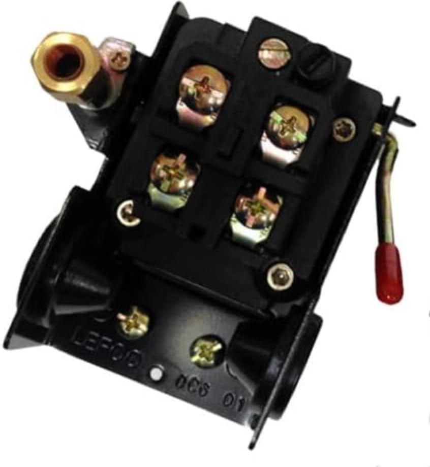 034-0168 Pressure Switch 95 PSI ON 125 PSI Off Four Port Unloader Valve 69MB7LY2C