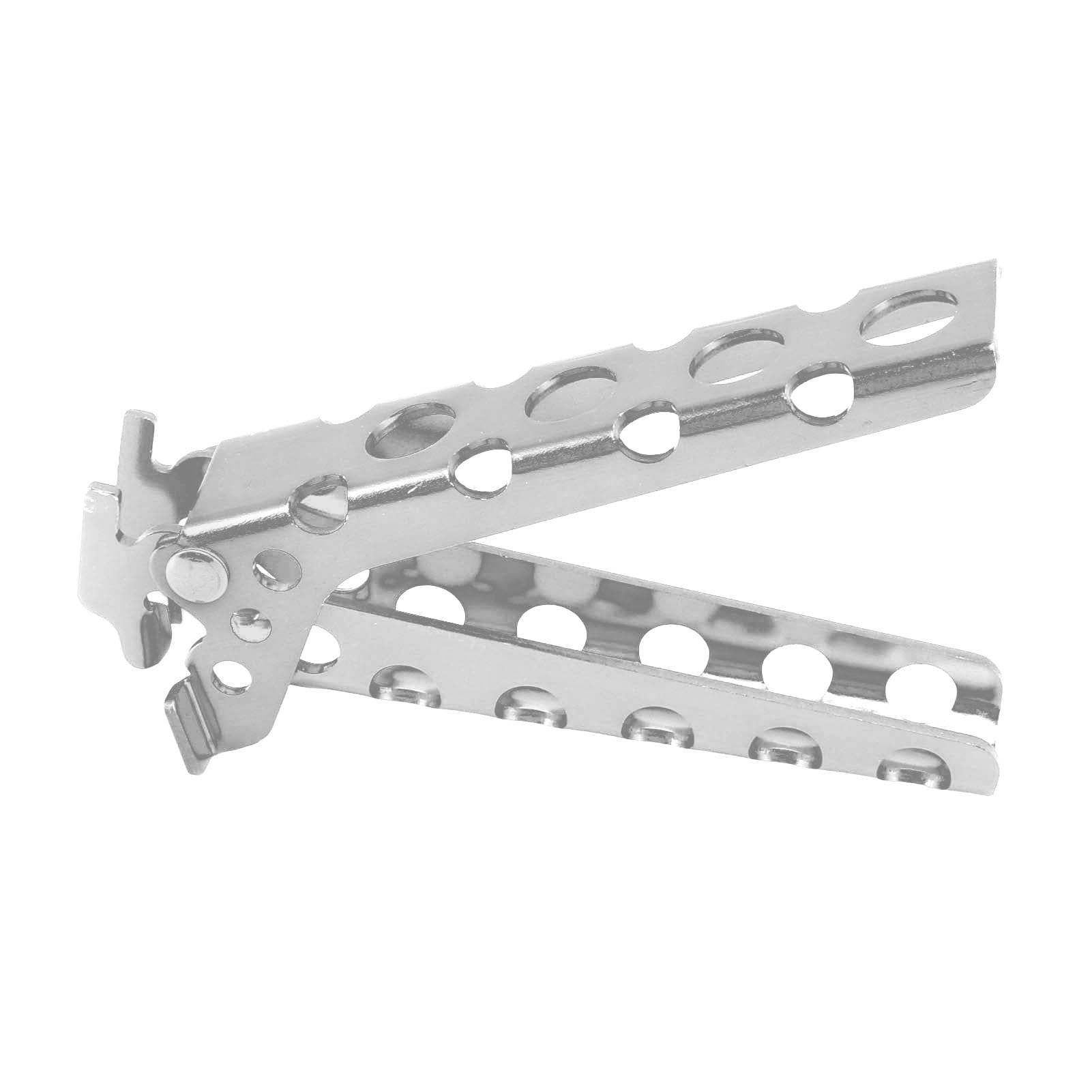 Ejoyous Pinza para Cacerola Caliente, Pinzas de Aleación de Aluminio con Agarre Antideslizante, Clip Ligero de 1.76 Oz para Levantar Platos y Bandejas de Tazones Calientes en la Cocina, Camping,