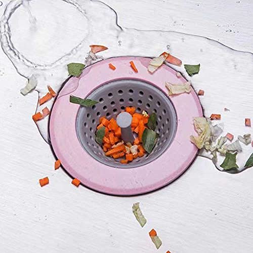Colador para fregadero de cocina multicolor con filtro miniatura 4