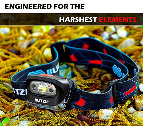 Blitzu Headlamps For Adults, Camping Accessories Clearance, Camping Gear And Equipment, Head Lamp To Wear, Head Flashlight, Camping Essentials For Family, Camper, Kids, Adults, Headband Light, Black #TOP4