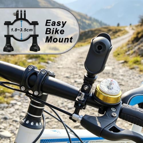Frelisty Mini Caméra Sport, 26g POV Camera Pieton avec Magnétique Pendentif – vue 5
