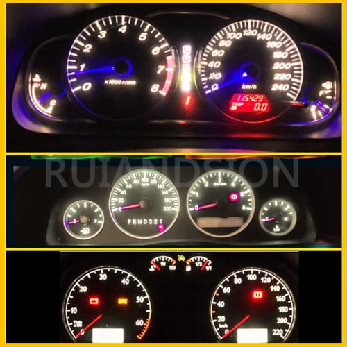 Ruiandsion 2pcs BA7S LED Bulbs Warm White DC 6V miniatura 3