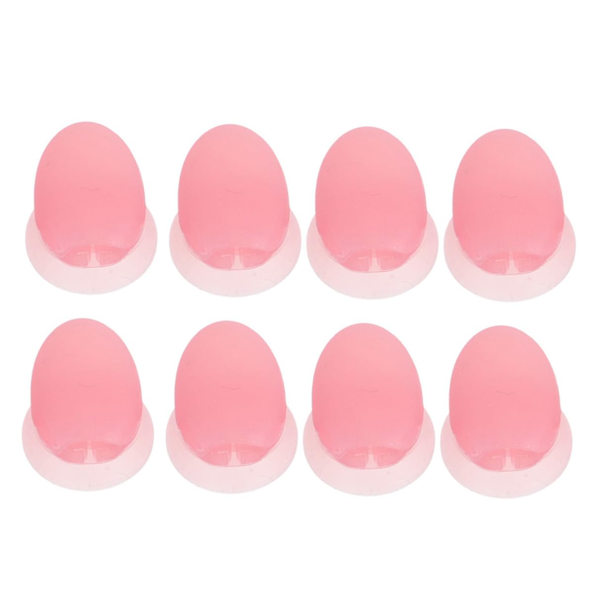 Baluue Silicone Lip Brush Covers 8 Pack Anti-loss Waterproof and Sturdy for Easy Drying Shape