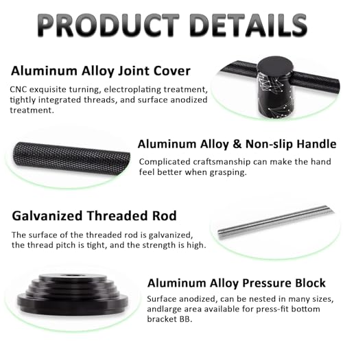 image for PSLER Bike Bearing Press Tool Kit Bike Headset and Bottom Bracket BB C