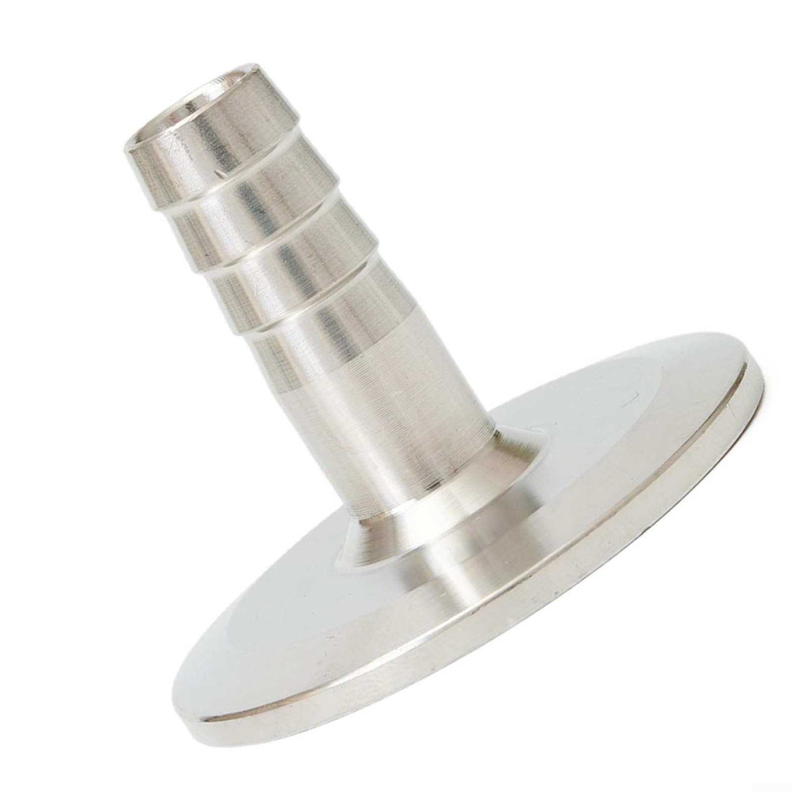 1.5" Tri Clamp To 1/2" Hose Barb Adapter - Stainless Steel (SUS316) Pipe Connector Ferrule