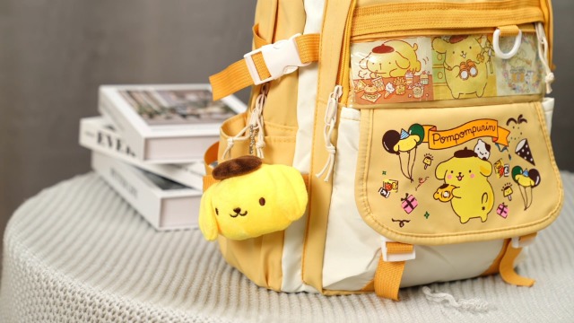 Amazon.com | juju Yellow Kawaii Backpack For School - Cute Girl
