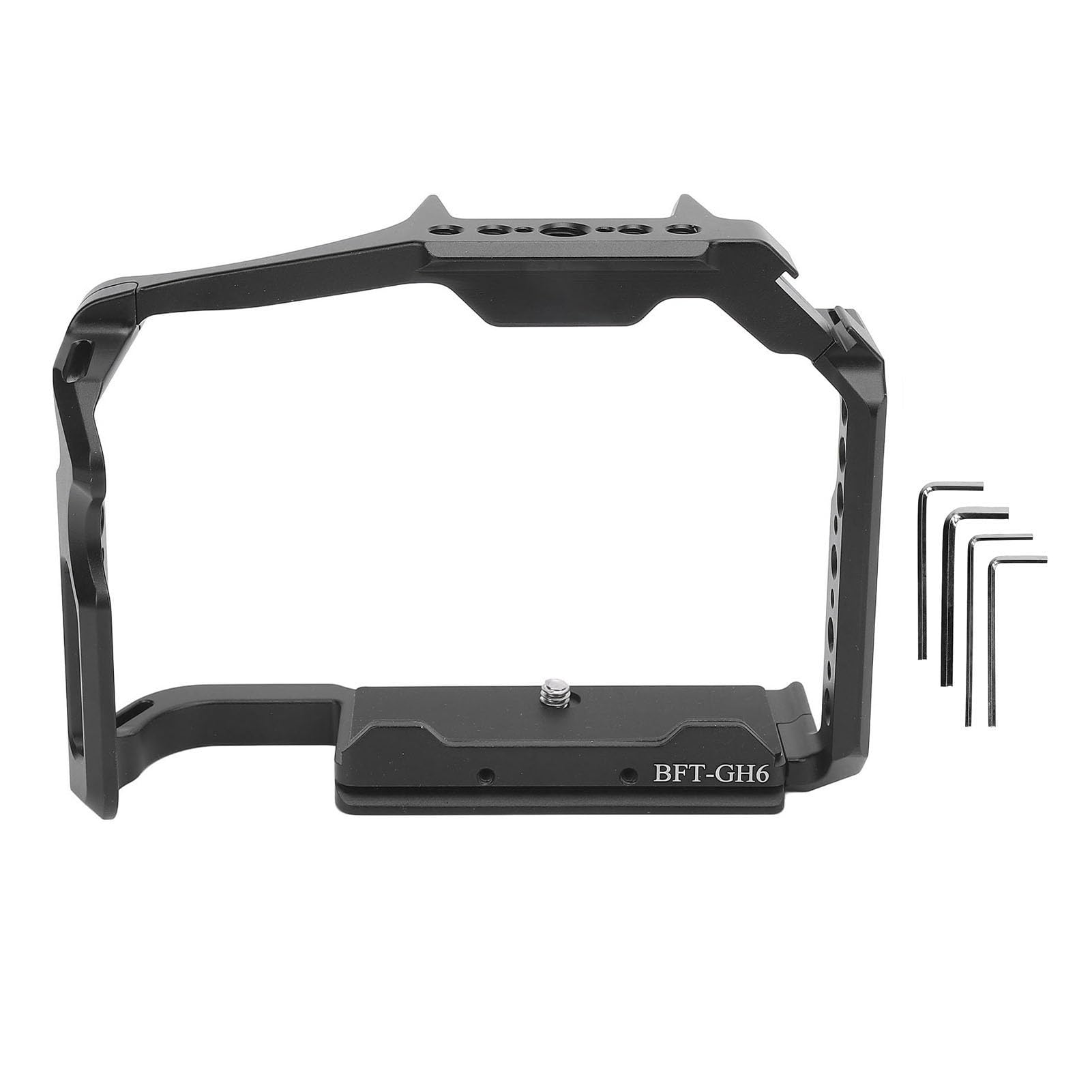 Zerodis Ligadora de Video de Aleación de Aluminio GH6 Kit GH6 para Camarógrafos y Productores de Películas