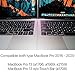 Homy Privacy Screen for MacBook Pro 13 inch 2016-2017-2018-2019. Bonus Ultra-Thin TPU Keyboard Protector & Storage Folder/Easy On-Off Anti Spy Filter for A1706 A1989 A2159 Touch Bar A1708