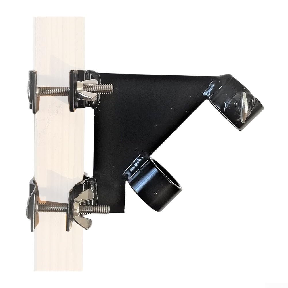 Support de mât de drapeau en acier inoxydable avec vis, support de mât de drapeau sans perçage pour terrasse, balcon pour extérieur