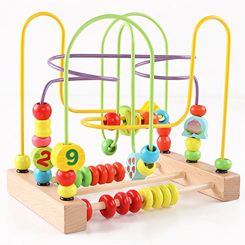 Qzmtoy QZM-0135-TOYS Wooden Toys For Toddlers, Bead Maze Toy thumb #2