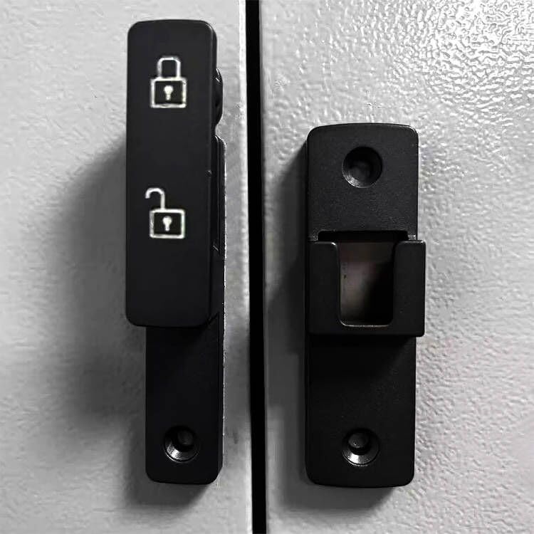 Lot De 5 Serrures à Crochet Et œil 6 Pouces - Noir - Sécurité Porte