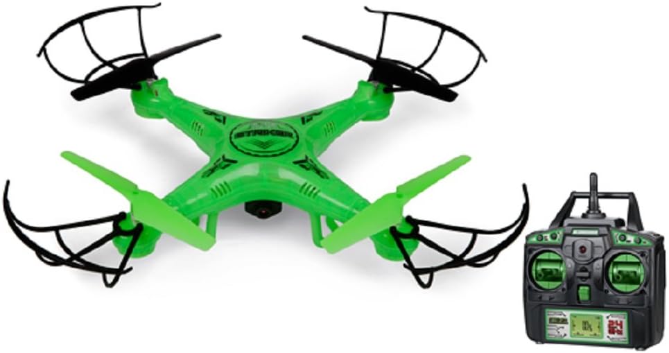 World Tech Toys 2.4Ghz Striker Glow-in-The-Dark 4.5 Channel RC Spy Drone