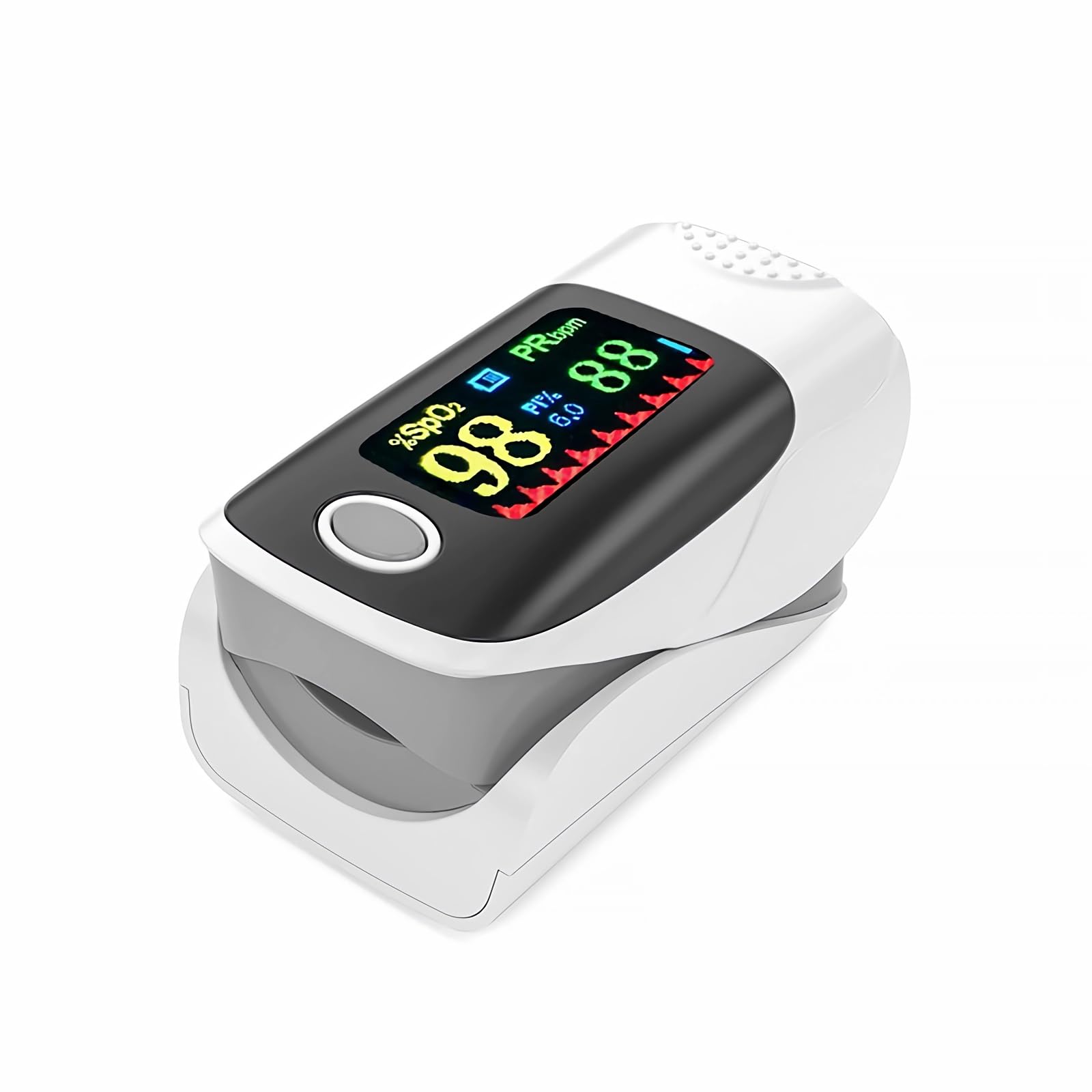 H20C Bolwins professioneller Finger Pulsoximeter SpO2 Oximeter zur Sauerstoffsättigung & Puls Messung – genaues Blut Sauerstoff Messgerät für Zuhause, Klinik, unterwegs, Erwachsene & Kinder