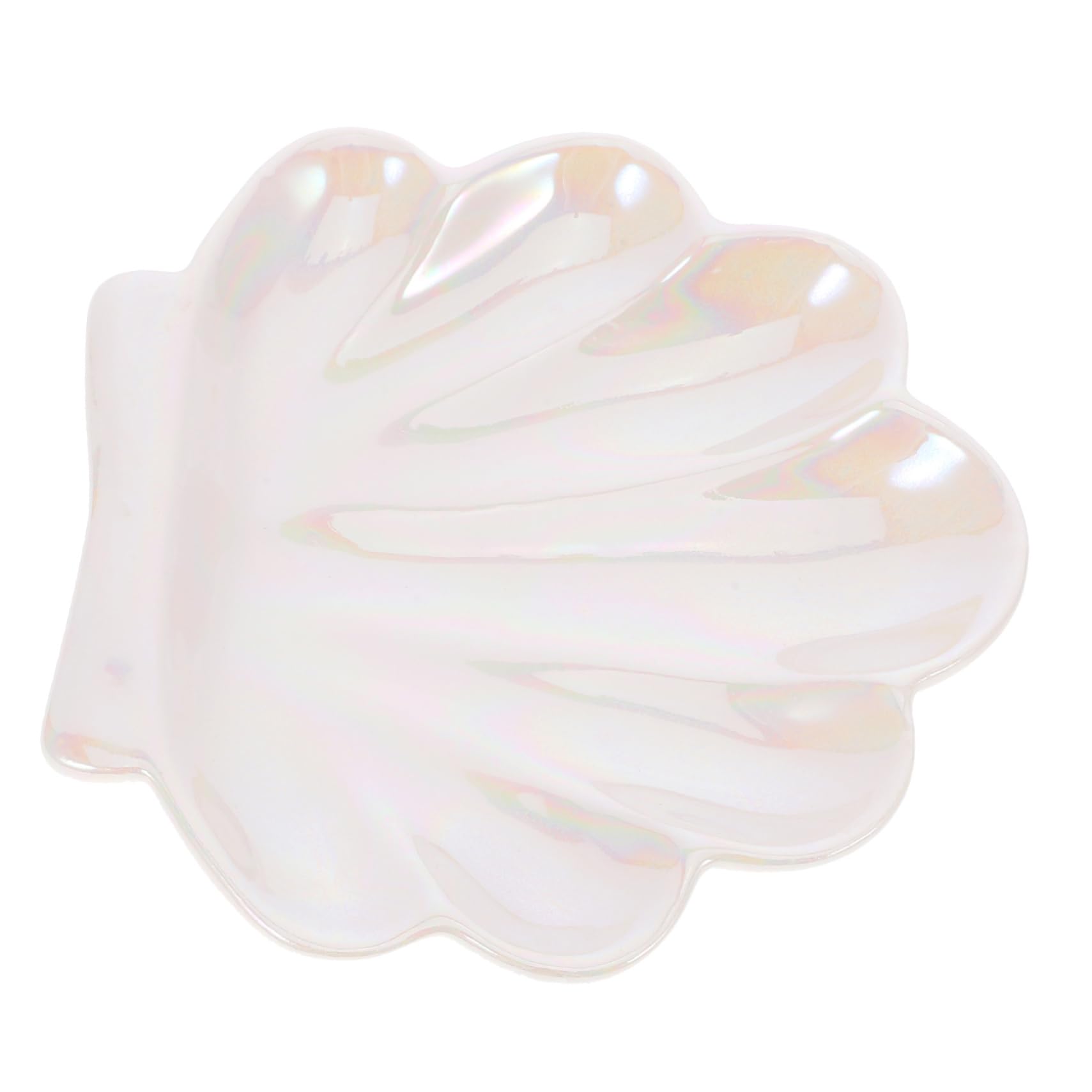 PRETYZOOM 5st Schmuck Tablett Schmuckschale Schmuckringablage Ringgericht Dekorativer Schmuckteller Ringspeicherplatte Ringschale Aus Keramik Schmuck-organizer Schmuckhalter Weißes Porzellan