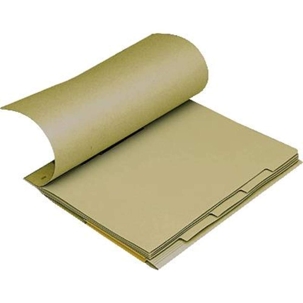 Elba 90448 - Cartella sospesa, in cartone RC, 320 g/mq, 4 fascicoli commerciali e 4 divisori, confezione da 20 pezzi, marrone naturale