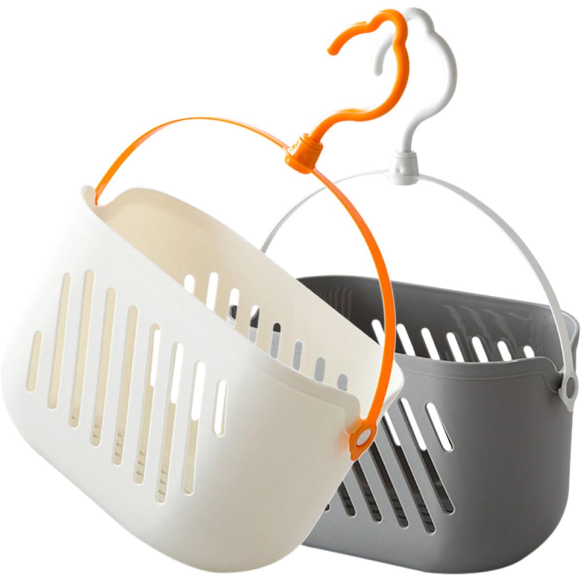 Cestas colgantes de cocina con ventilación ideal para verduras y frutas