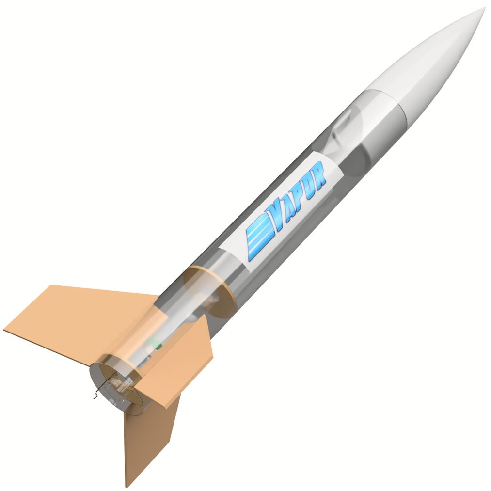 Amazon.com: Vapor See-Through Model Rocket : Arts, Crafts & Sewing