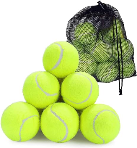Balles de tennis MantraRaj pour le dressage du chien et les jeux au parc