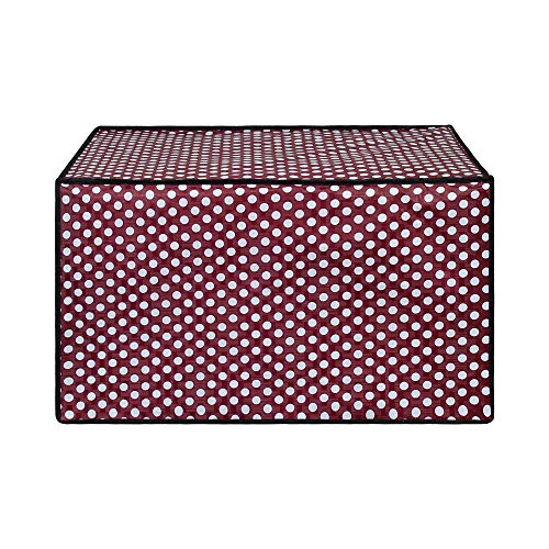 Image of DREAM KING Stylish Design & Printed Microwave Oven Cover Full Closure |waterproof & Dustproof Oven Cover Suitable for All Models - Multicolour SA46