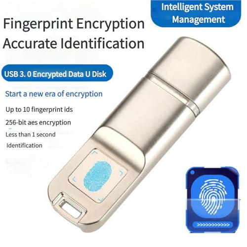Clé USB 32 Go haute sécurité avec capteur d'empreinte digitale Type-C - 4