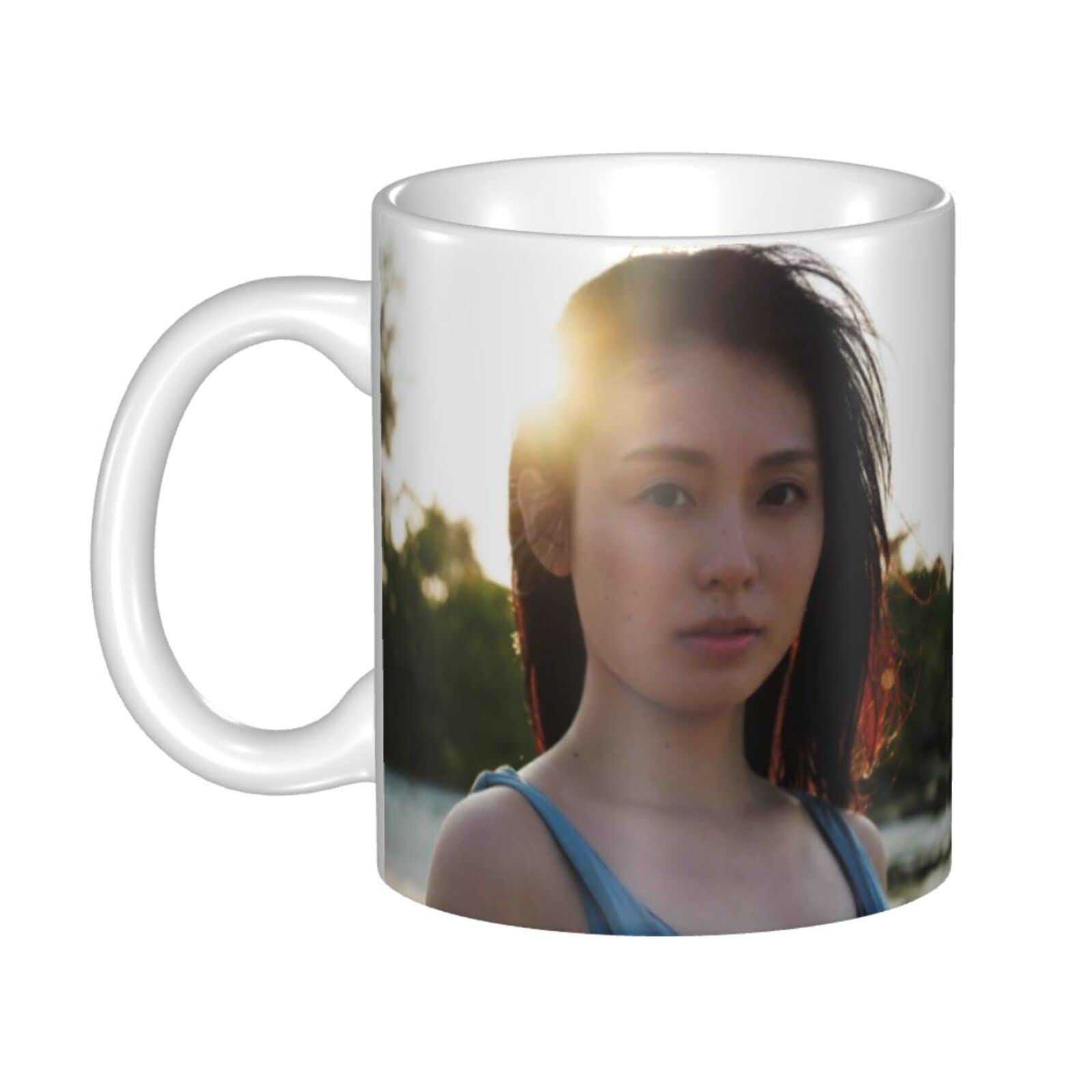 Amazon.co.jp: 本仮屋ユイカ (11) 大容量 おしゃれ マグカップ 朝食カップ 保温 耐熱 セラミック ティーカップ ?家庭用 オフィス  コーヒーカッ 男性 女性 贈り物 330ml : ホーム＆キッチン