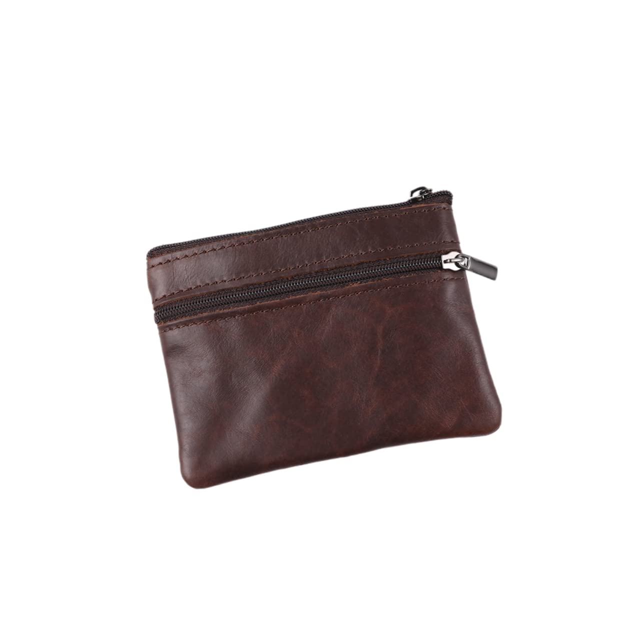 PartyKindom Driver's License Money Clip Holder Pouch Coin Small Wallet Men Credit Purses Pocket Purse Brown