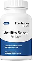 Vista 1 de Fairhaven Health MotilityBoost for Men Prenatal Male Fertility Supplement for Motility Strength Pre-Conception for Him Includes L-Carnitine