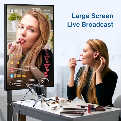 Image of 49 inch 2K QHD Android 12 Smart Board for Classrooms | Wireless Screen Mirroring, Zoom /Teams Preloaded, 8GB RAM | K-12 & Classroom Teaching Tool (Display Only)