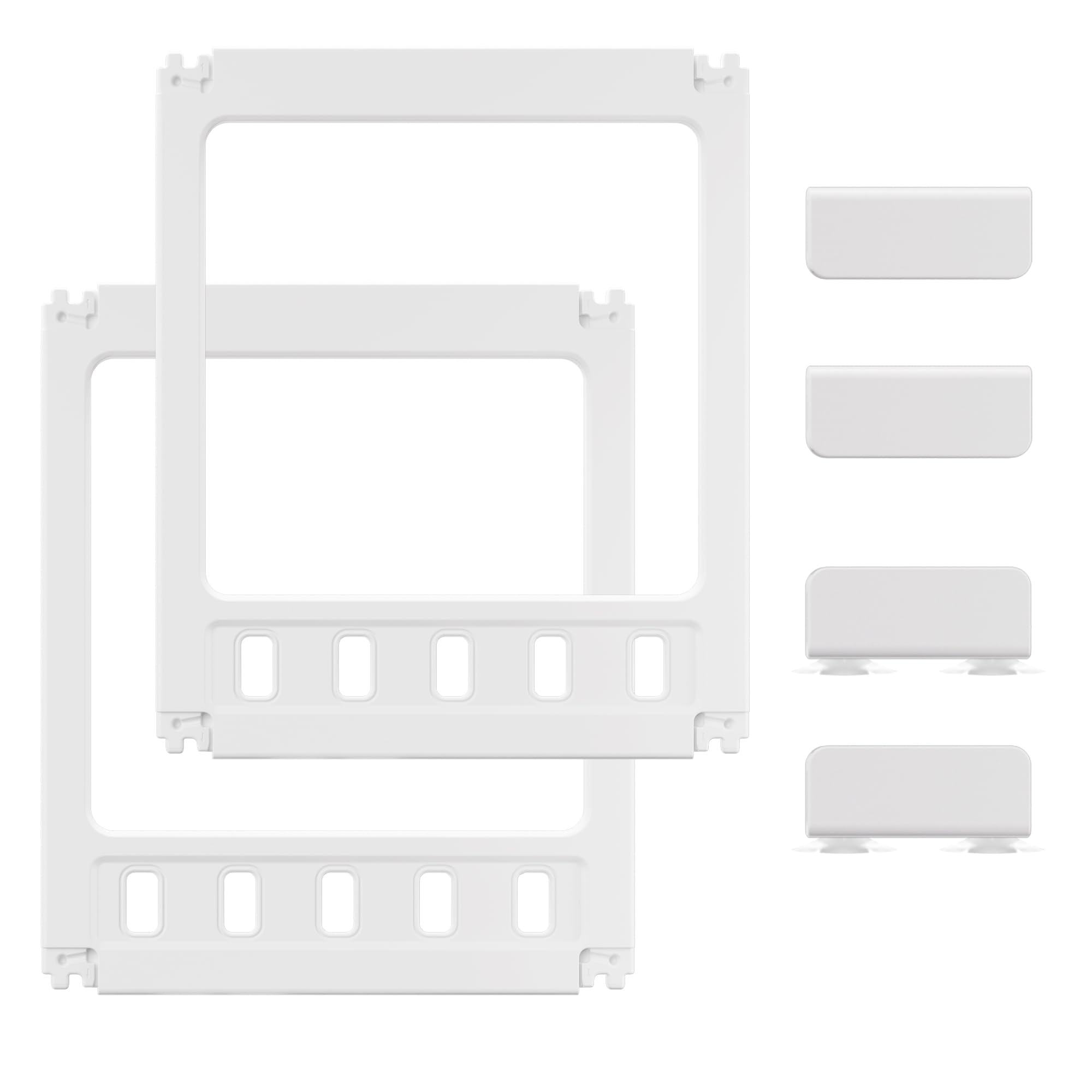 Clear-air Dog Playpen Indoor, G Series, 24" H, White, 2 Panels