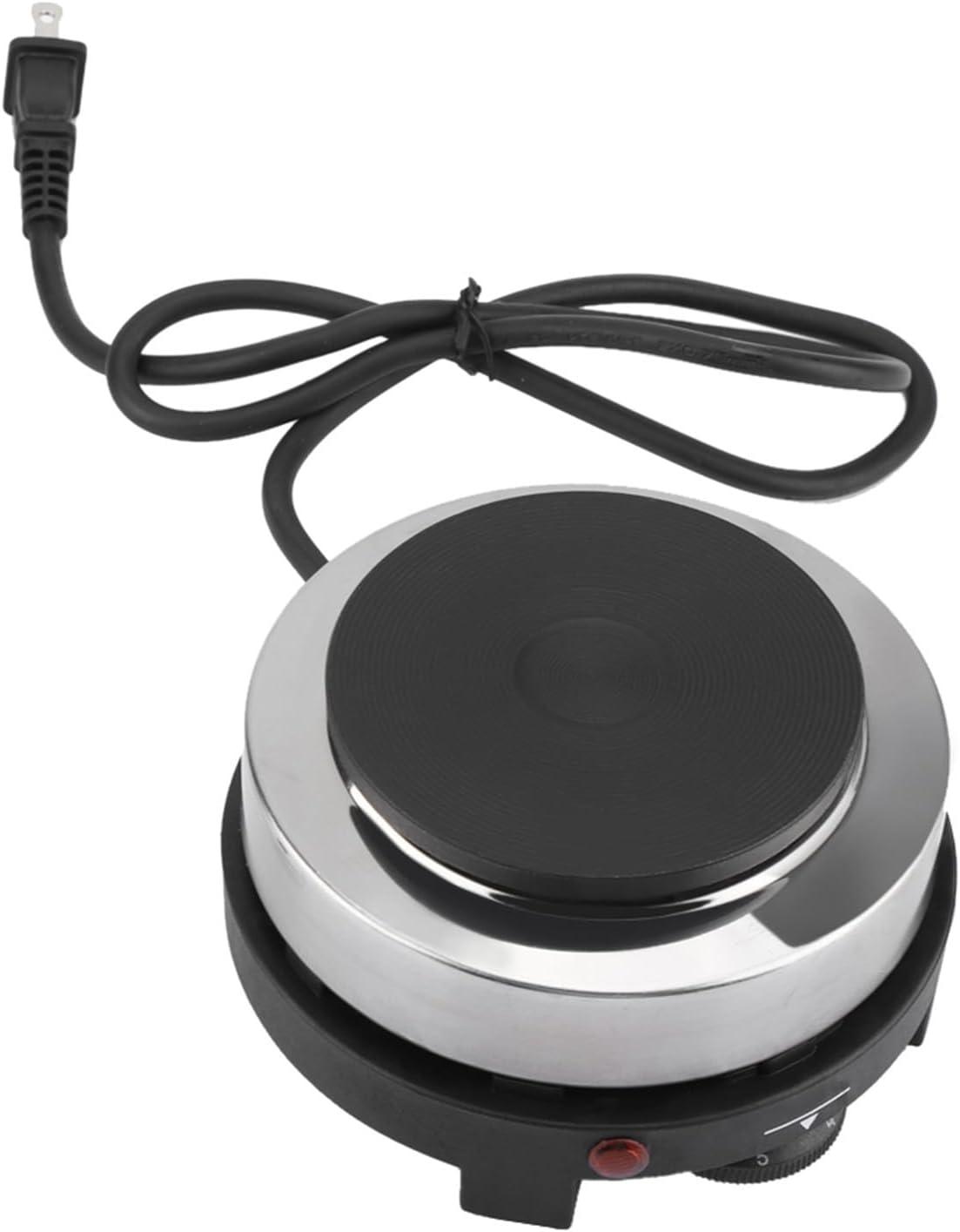 Portable Electric Mini Stove 500W Hot Plate for Home Coffee Tea Water Heating Travel and Small Appliance Cooking