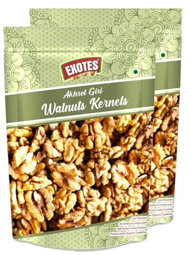See full amazon price history chart for EXOTES, Walnuts Kernels Akhrot Giri Vacuum Packed Pouch g Pack of 2x250s, Natural, 500 gram EXOTES, Walnuts Kernels Akhrot Giri Vacuum Packed Pouch g Pack of 2x250s, Natural, 500 gram (B08HKSTS6B) Amazon Price History, Amazon Price Tracker