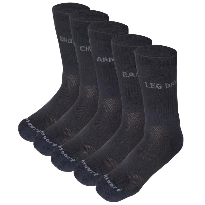 Premium Cotton Socks For gym Pair of 5 | black socks for gym-image-36