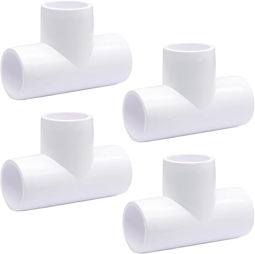 Miniatura 26 de Litoexpe Conector de tubo de grado de muebles de codo de PVC de 3/4 pulgadas, conector de tubería para estante de PVC DIY, marco de almacenamiento