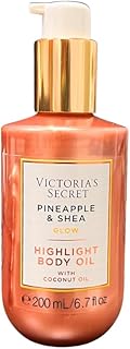 Victoria's Secret PINEAPPLE & SHEA GLOW Highlight Body Oil 6.7 fl oz – Limited Edition