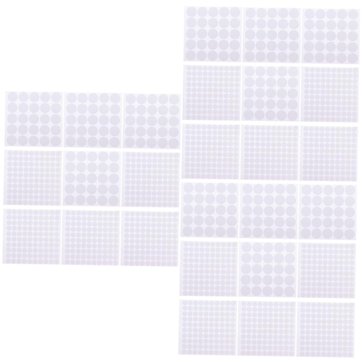 Artibetter 3 Sätze Mehrzweck Doppelklebeband Für Partydekoration Doppelseitiges Klebeband Basteln Punkte Klebriges Hochleistungsband Dünnes Doppelseitiges Klebeband 20 Blätter * 3