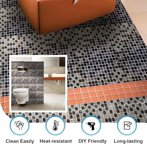 Recopilación y reviews de Cenefas de vidrio para baño Top cinco. 3 Imagen adicional
