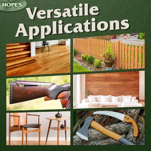 hope39s 100 pure tung oil food safe premium waterproof natural wood finish and sealer for indoor and outdoor projects16 fl oz 1 pack