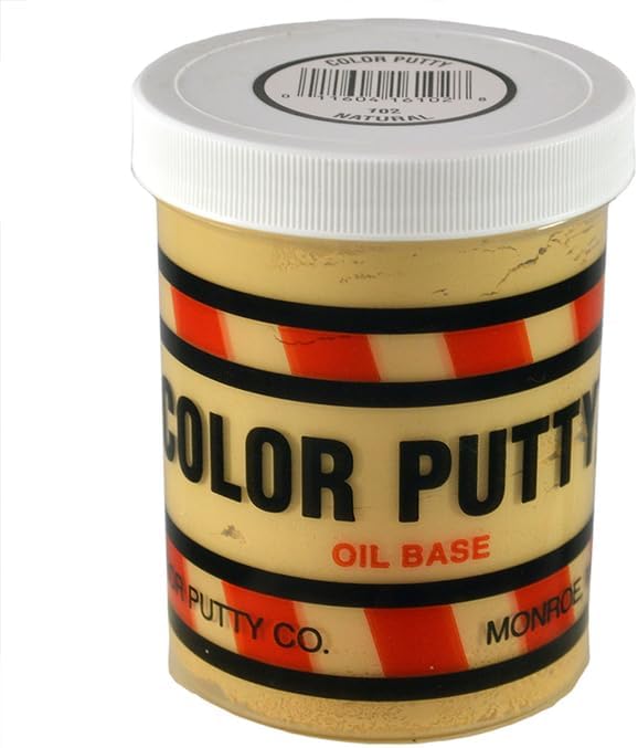 12-Pack of 1 lb Color Putty 102 Color Putty Natural Oil-Based Putty