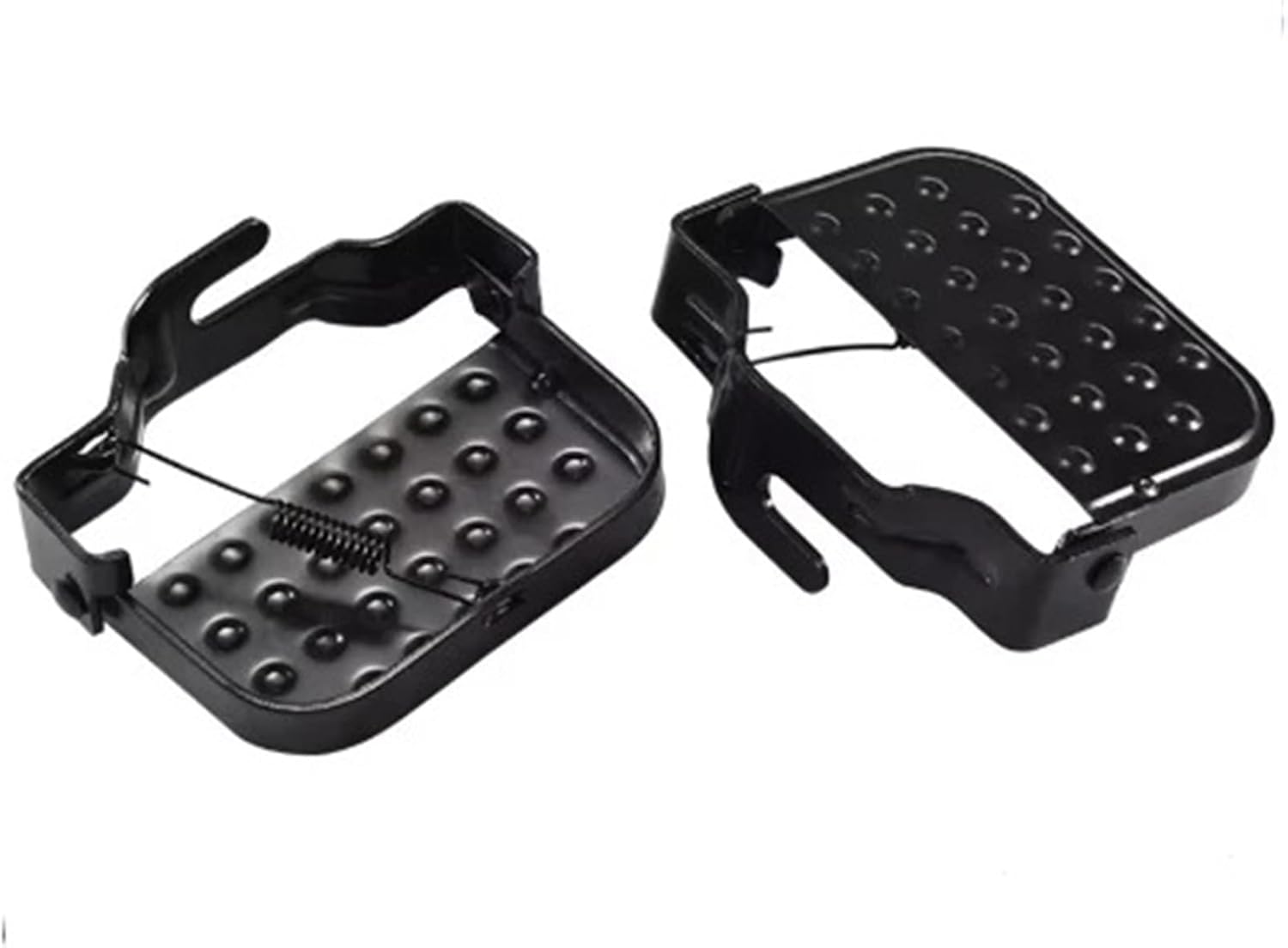 Bike Pegs 2 Pair Bike Rear Pedals Folding Pegs Quick Release Bicycle Foot for Kids Plates