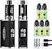Produktbild E Zigarette,60W Shisha Elektronisches Zigaretten set,Regelbare 7W-60W Mod dampfer mit 2200mah Integriertem Akku und 5x10ml E liquids,liquid ohne nikotin Vape
