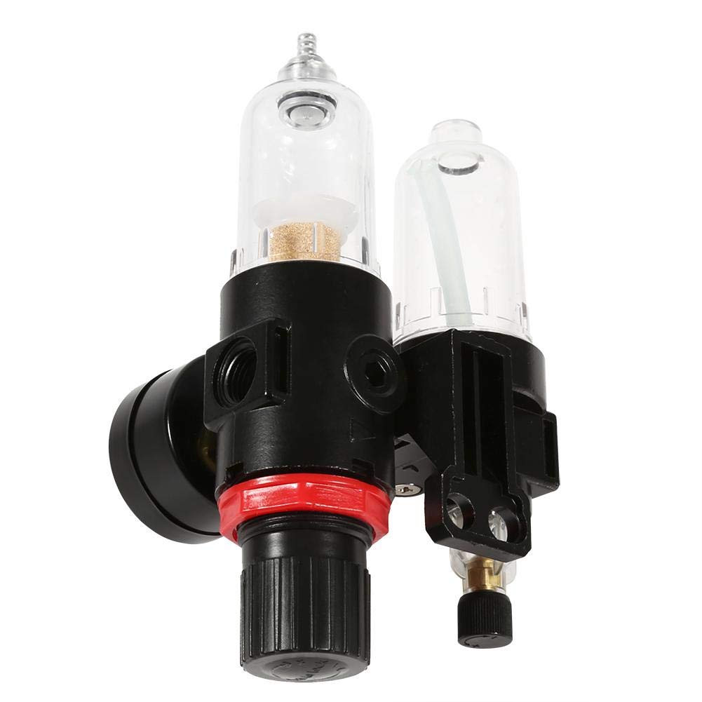 huileur air comprimé,Régulateur de pression de filtre à air, régulateur de filtre à air comprimé Séparateur d'eau et d'huile Piège Compresseur d'air Filtre Compresseur d'aérographe