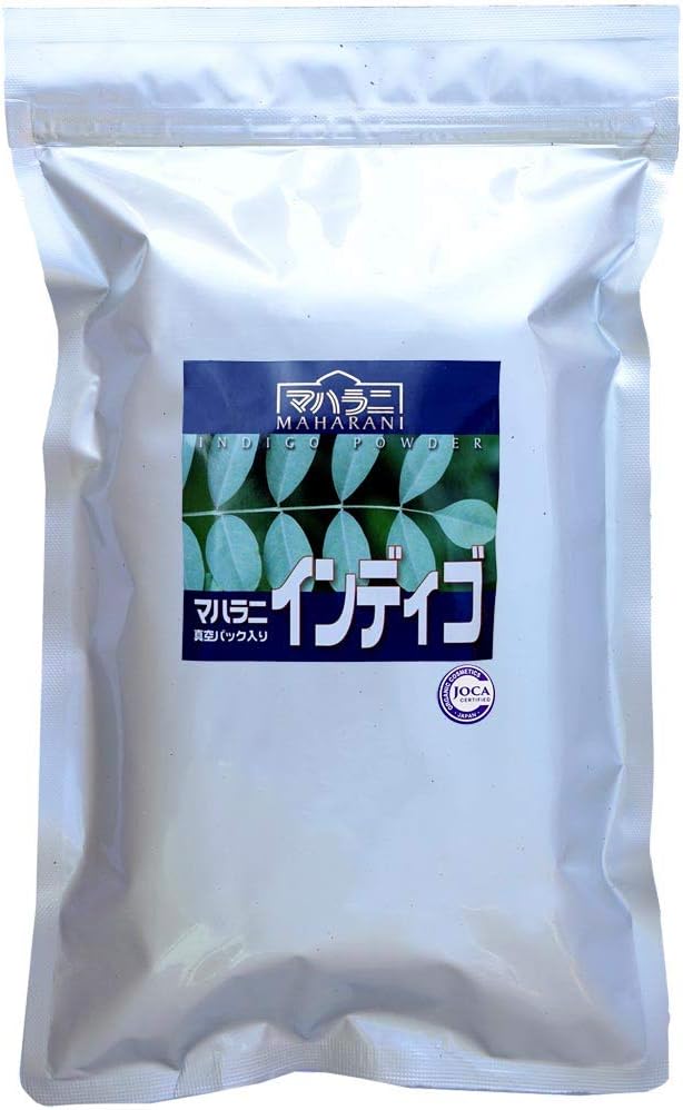 Maharani Indigo 500g vacuum pack (2014 annual production) instructions for use included