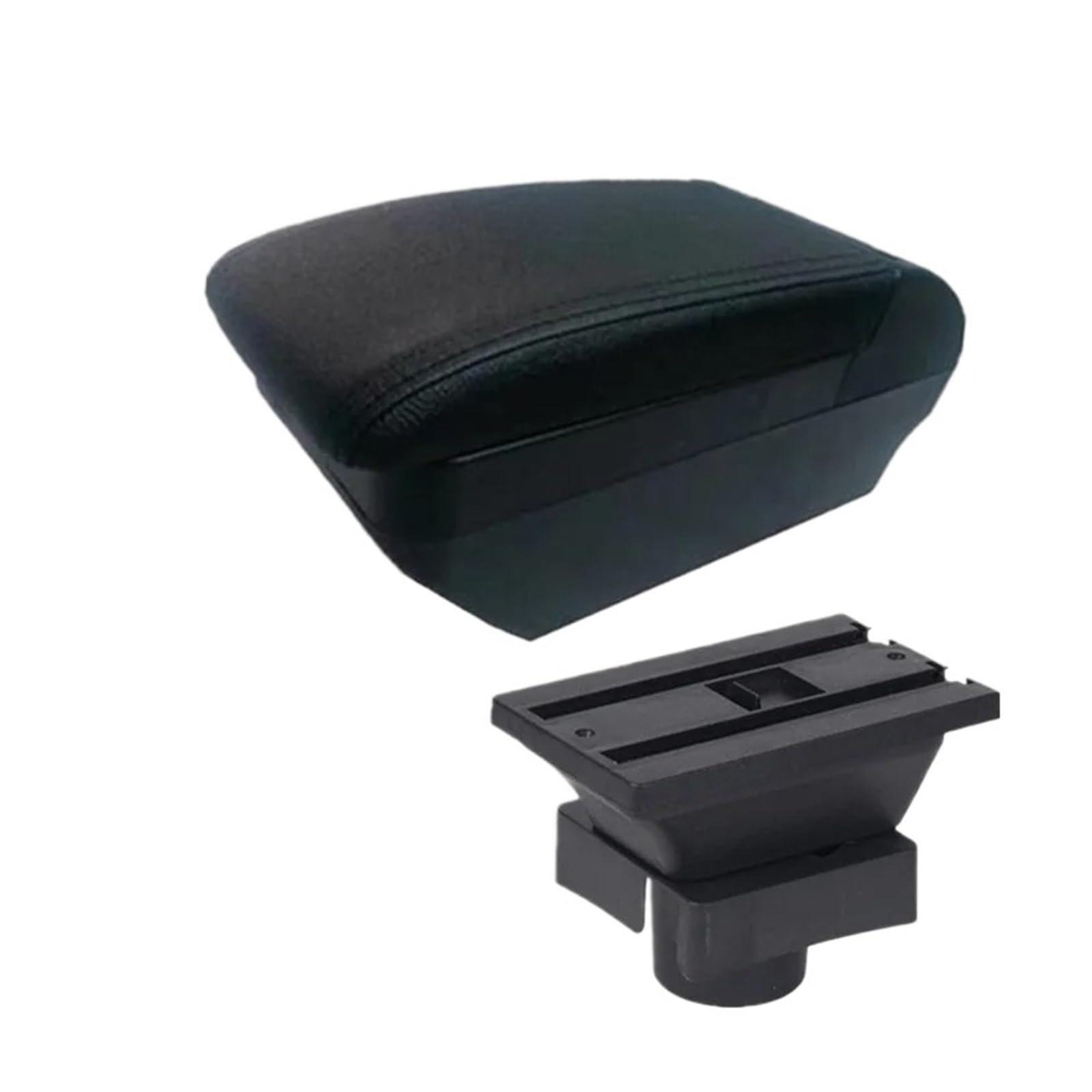 Umdjju F Black Line No Usb For Citroen For C4 Hatchback 2004-2010 Car Armrest Box Central Storage Interior Dedicated Retrofit Accessories Car Centre Console Armrest Box(F Black Line No Usb)