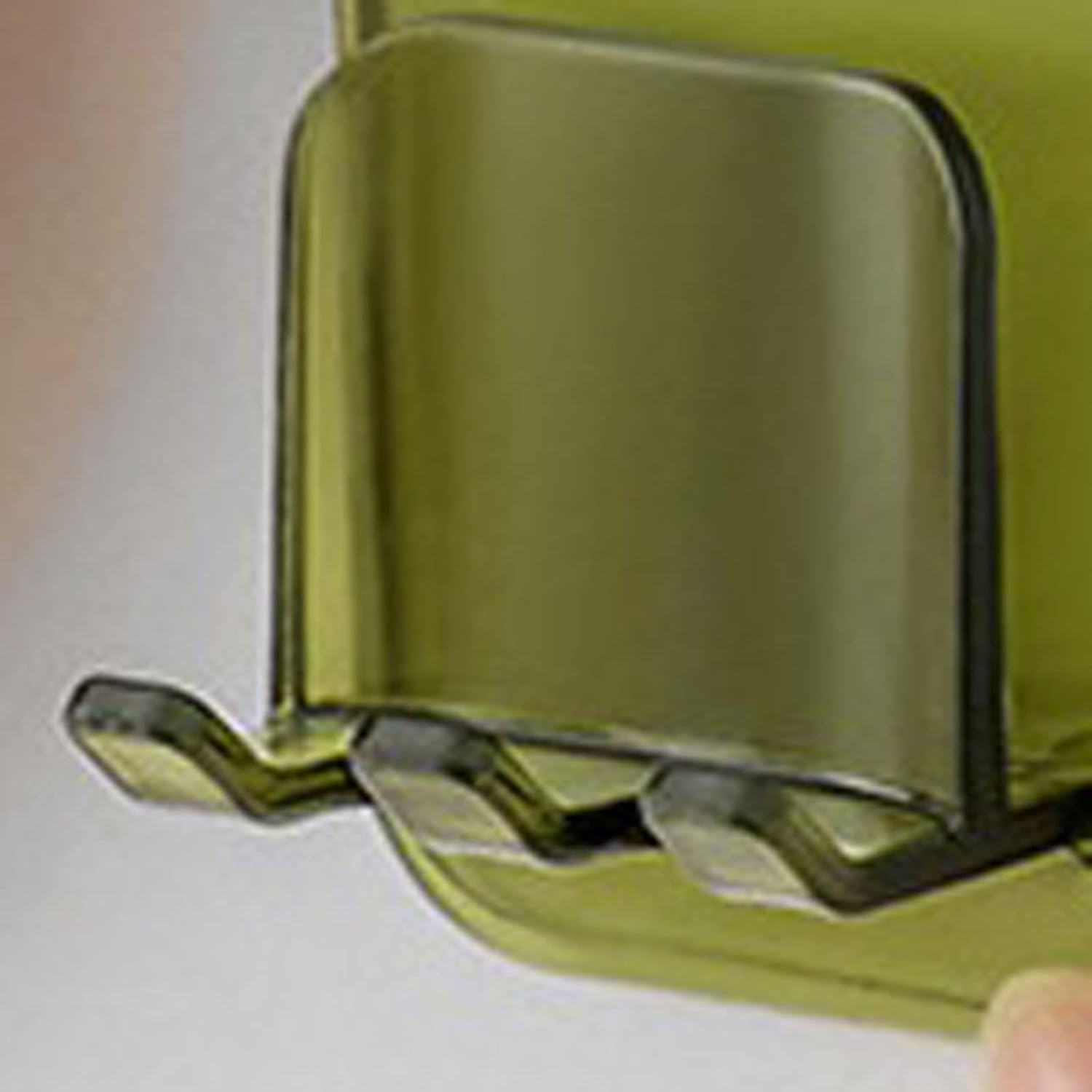 Toothbrush Holders 1pc Green Nail Free Hanging Toothbrush Storage Rack Bathroom Toothbrush Rack Self- Wall Toothbrush Rack