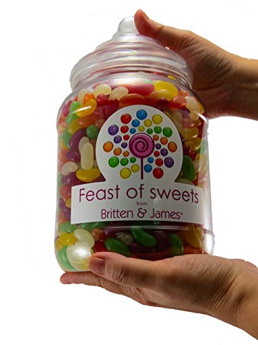 JELLY BEANS 2Kg+. Big Feast of Sweets Jar by
