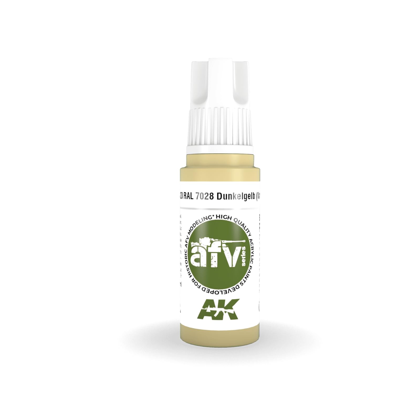 Ak Interactive Dunkelgelb Ak Acrylics 3Gen Afv Ak11320 Ral 7028 (Variant) (17Ml)